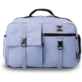 TOTTO Maleta Deportiva Pequeña - Bolsa de Viaje Duffle con Compartimiento para Tennis - SPA S (Morado/Negro)