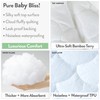 Joey + Joan Waterproof Bassinet Mattress Pad Cover Compatible with