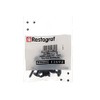 20 x Black Zinc Wide Head Self Tapping Screws RLX