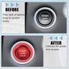 X AUTOHAUX Engine Start Stop Button Cover Kit One Click