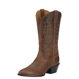 Ariat Heritage Round Toe Western Boots - Women’s Leather Cowgirl Boots