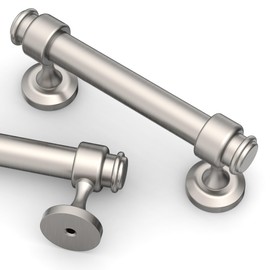 Asidrama 10 Pack 3 Inch(76mm) Brushed Satin Nickel Kitchen Cabinet Handles, Cabinet Pulls Kitchen Cabinet Hardware for Cupboard Drawer Pulls