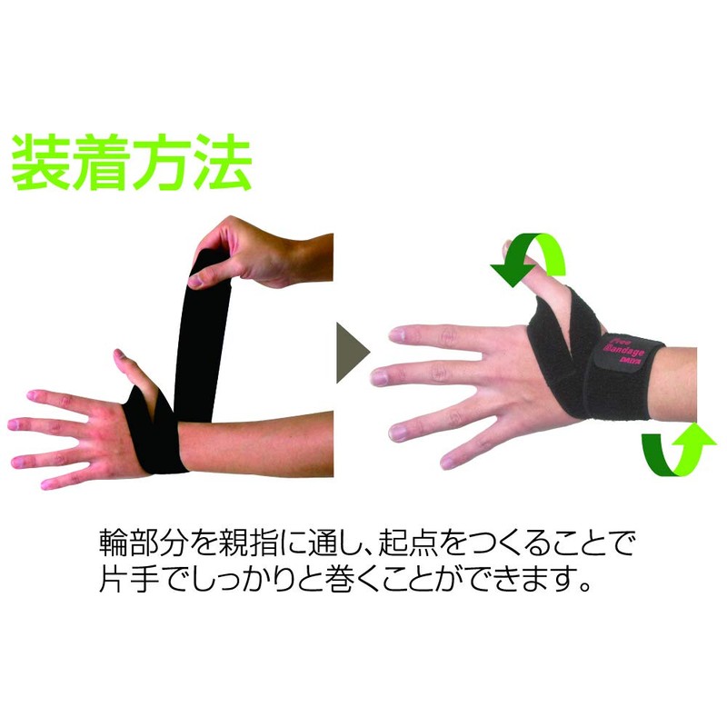 bonbone 手首サポーター フリーバンテージ 手首用(5×30cm)