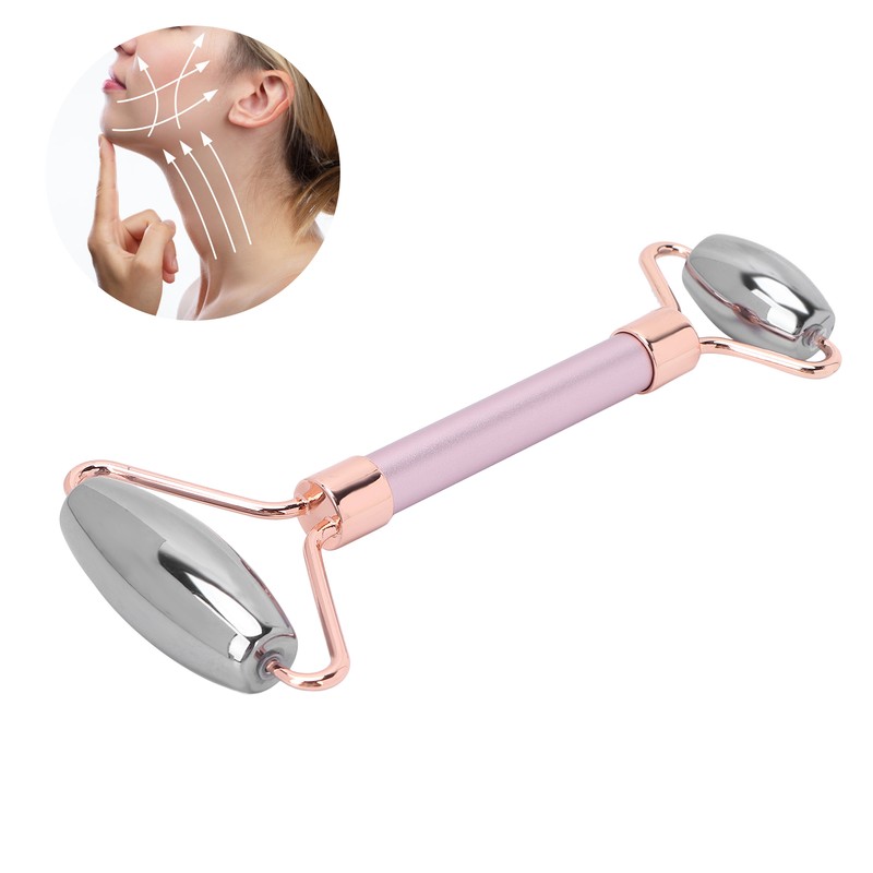 Face Roller Terahertz Power Stone Facial Beauty Roller Massager Gua