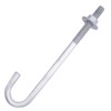 HROMIGRY 5/8” x 12” J Bolt Anchors (10 Pack) for