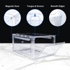 AOHMPT Upgraded 12 Pack Shoe Box,Acrylic Clear Shoe Boxes,Drop Front