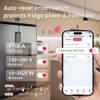 Smart Switch,WiFi 2P 18mm 16A AC100-240V DIN Rail Switch Supports