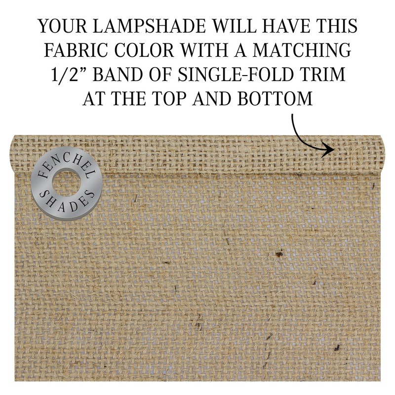 FenchelShades.com 10" Top Diameter x 12" Bottom Diameter 10" Height