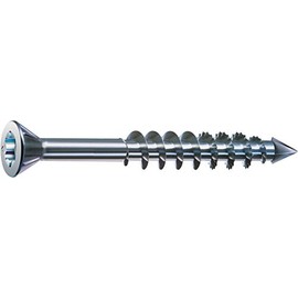 SPAX Countersunk with Ribs M, T-STAR Plus, Part Thread and Cut-Tip, 3.5 x 45 mm, Electrogalvanized, 200 pcs