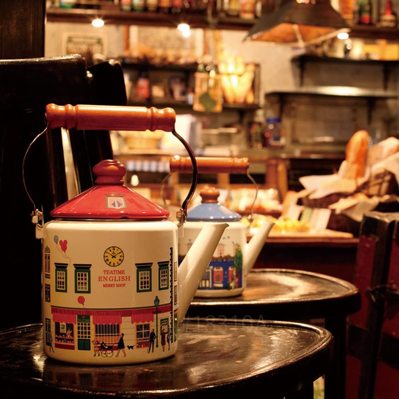 Fuji Horo Lovely Home-like Design Kettle 1.2L Merry Shop MM-1.2K・S