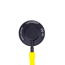Luxamed LuxaScope Sonus Flat Flex Stethoscope Flat Head Aluminium Latex Free Yellow
