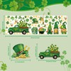 FWIEXA St Patrick's Day Wall Stickers, Lucky Shamrock Wall Decals,