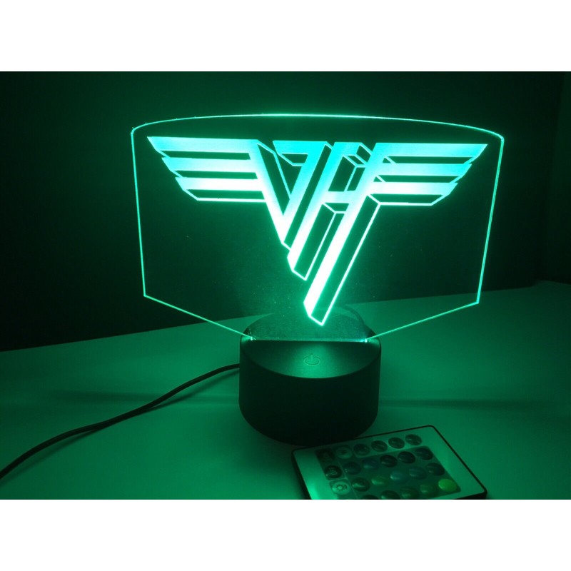 Van Halen Led Light Sign Multi Color Display Man Cave