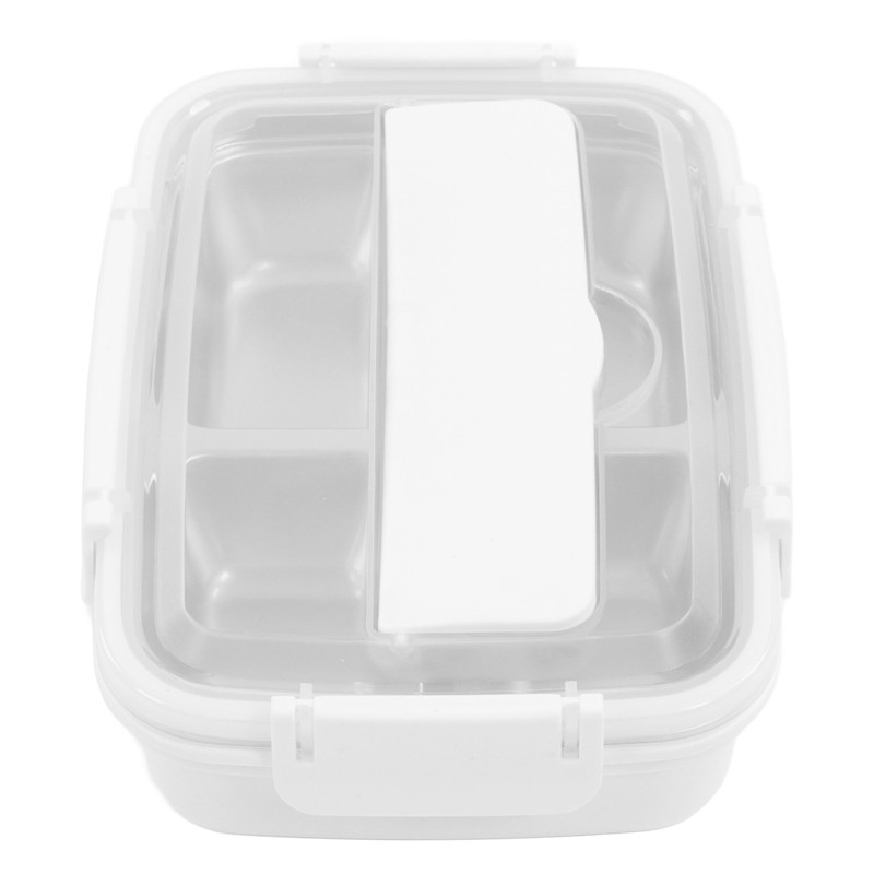 Lunch Box 4 Compartments 304 Stainless Steel Tableware Portable Lunch