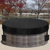 Tegeme 70-74 Inch Fire Pit Cover Round for in Ground