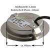 4er Set LED Downlight Furniture Lamp Downlight 3 W Warm