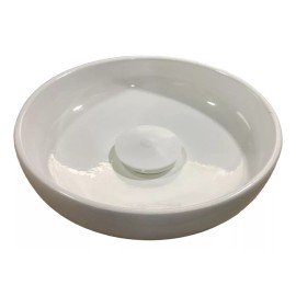GL Escupidera Dental Ceramica Fijodent 23 Cm Circunfere Premium