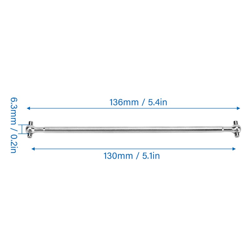 Metal Steel Center Front Drive Shaft Front Center Dogbone for