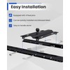 Mepareri Universal 30,000 lbs Gooseneck Ball Plate Fit for All