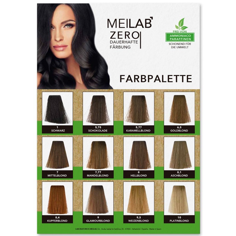 MEILAB - Ammonia Free Hair Colour - Pack of 3