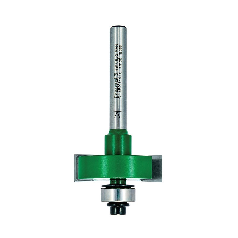 Trend CraftPro Slotting Router Cutter, 1/4 Inch Shank, 10mm Cutting
