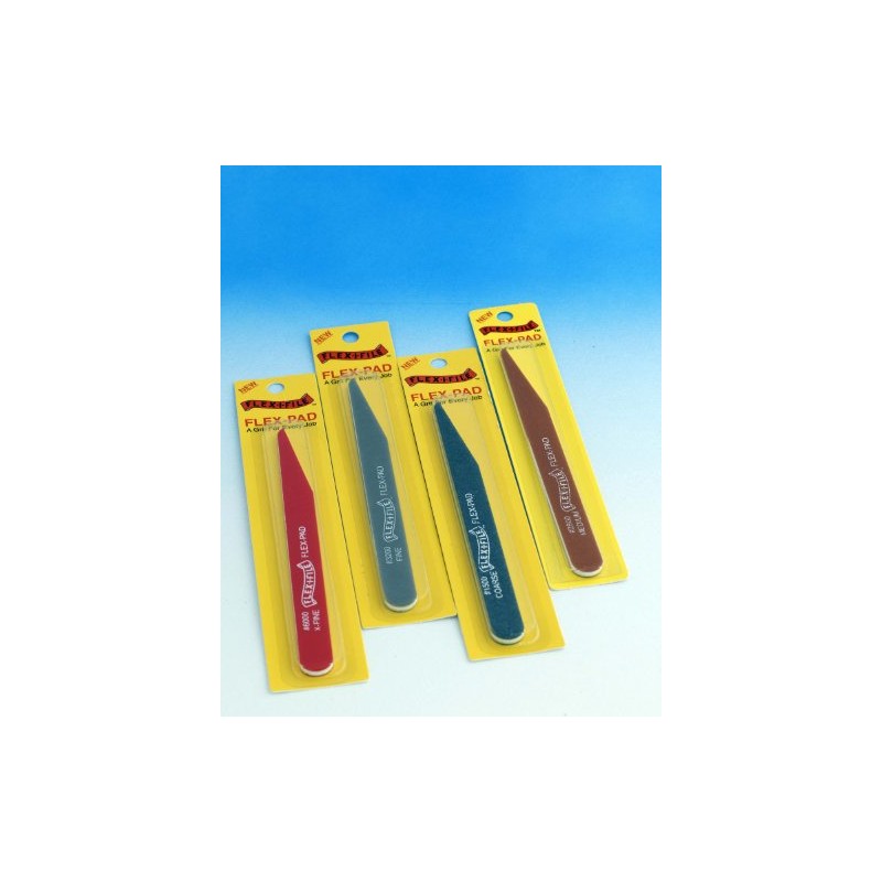 Fine 320 Grit Flex Pad FlexiFile