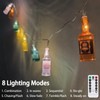 Battery Operated Wine Bottle String Lights, 6.86FT Summer Decorative Hanging