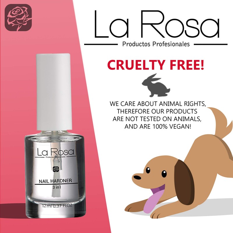 La Rosa - Nail Medic - NAIL HARDENER 3in1 -