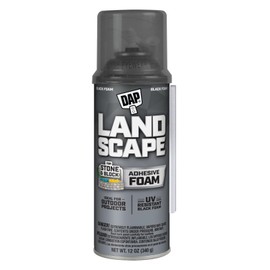 DAP Landscape Exterior Filler-Adhesive Foam, Black, 12 oz (7565040440)