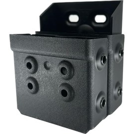 Zero9 Holsters - Model 4062 Double Handcuff Case, ASP Ultra Plus Compatible (Black, Molle Lok)