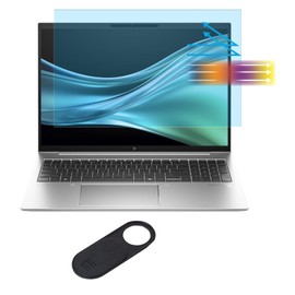 2PCS Anti-Blue Light Screen Protector for 16" HP Pavilion 16/Pavilion 16 Plus Laptop, HP EliteBook 660 665 860 860 16-inch, Eyes Protection Blue Light Glare UV Blocking Filter, Anti-Fingerprint