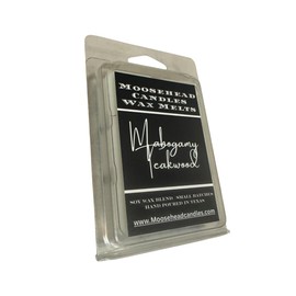 Moosehead Wax Melts for Men – Masculine Scented 2.5oz Wax Melts – Cologne & Woodsy Fragrances – Soy Blend – Handmade in USA – Supports Animal Rescue (Mahogany Teakwood)