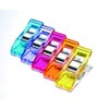 Clover - Clips de 10 piezas, clásicos, los colores pueden