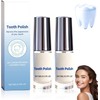 2PCS Tooth Paint, Tooth Polish,Instant White Tooth Paint,Natural Teeth Whitening
