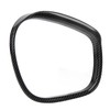 2Pcs Rearview Mirror Rain Eyebrow Frame Door Mirror Frame Trim