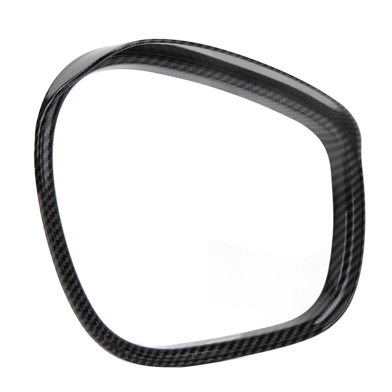 2Pcs Rearview Mirror Rain Eyebrow Frame Door Mirror Frame Trim