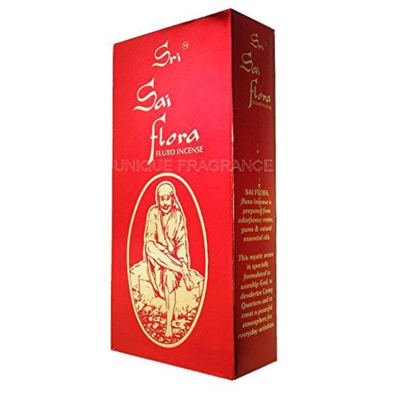 Sri Sai Flora fluxo incense/joss/agarbatti sticks (12 units x 25