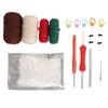 Hedgehogs Crochet Kit with Yarns Crochet Hook Stuffing DIY Learn