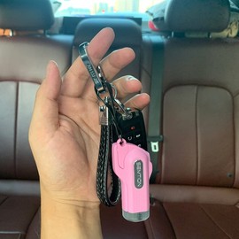 SEMTION Window Breaker Seat Belt Cutter 2 in 1 Car Glass Breaker Emergency Escape Tool (Upgraded Version) Pink-2Pcs