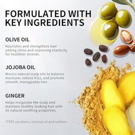 BOLI Strong Hold Edge Control Gel for Women, Styling Wax - Non-Greasy, Non-Flaking, No White Cast, Long Lasting, Shine & Smooth for All Hair Types (120g)