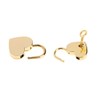 Leadigol Diary Lock and Key Set,Small Metal Heart Shaped Padlock