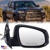 MZORANGE Passenger Right Side Heated Mirror Blind Spot for Toyota
