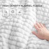 Plush & Plaid 2-Piece Twin Fluffy Fleece Comforter Set with