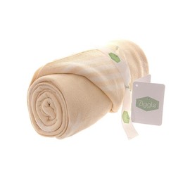 Ziggle Baby Cotton Blanket | Soft, Breathable & Durable for Travel, Stroller, Nursery & Nap Time. Ideal Newborn Gift