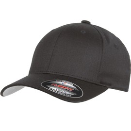 Flexfit Youth Wooly Combed Cap - Black OSFM