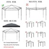 8x8 Canopy Replacement Top, Replacement Canopy Top for 8x8 Pop