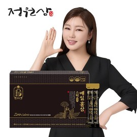 Jeongwonsam [정원삼] 매일 홍삼스틱 제로 30포 1박스 / 제로칼로리 / 선물용 [Jeongwon Sam] Daily Red Ginseng Stick Zero 30 Packs 1 Box / Zero Calorie / Gift Option