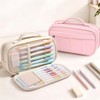 Sooez Pencil Case for Girls, Cute Large Capacity Pencil Pouch