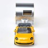 siku 1629 Car with Caravan Trailer, Metal/Plastic, Yellow/Silver, Detachable Caravan