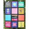 Reversible T-Shirts Quilt Kit - Black Sashing